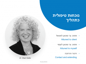 נוכחות טיפולית כתהליך שרי גלר